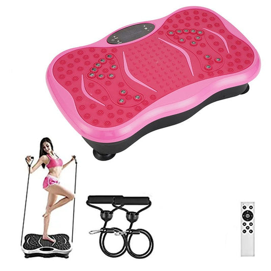 Vibration Shake Plate Full Body Exercise Workout Equipment Machine Pink - Bornbyme Vibration Plate Exercise Machine