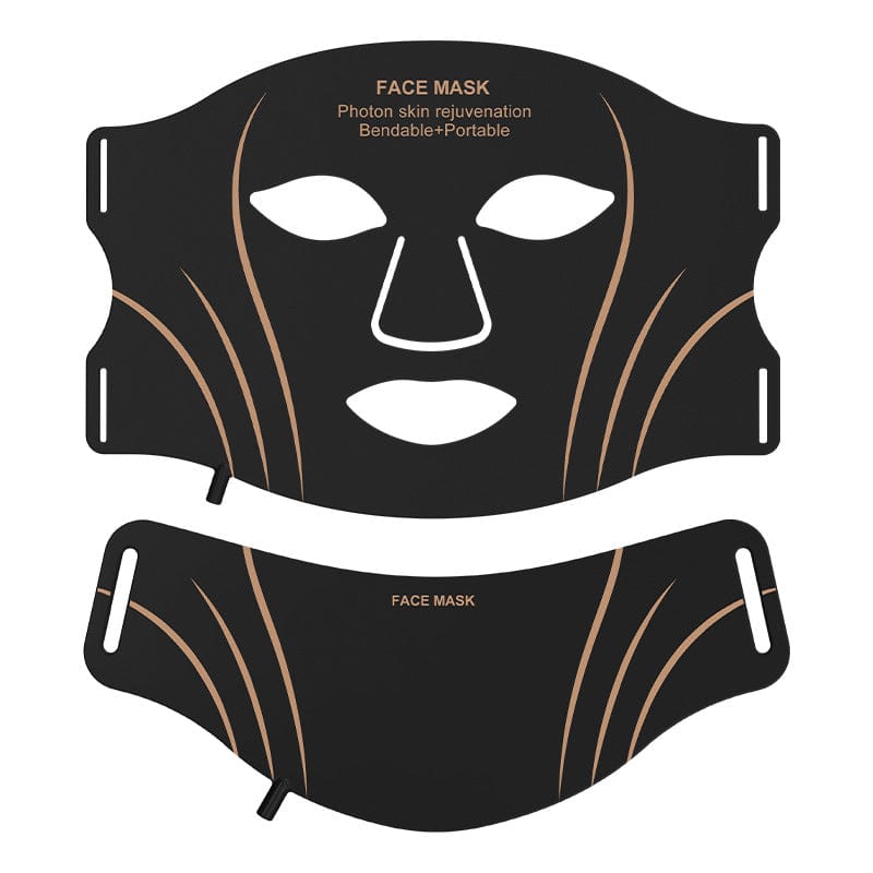 bornbyme Red Light Therapy Mask for Face and Neck 