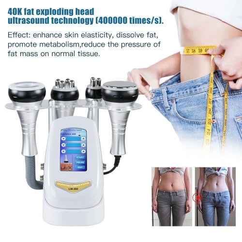40K 4 IN 1 Cavitation Body Slimming Skin Tightening Machine