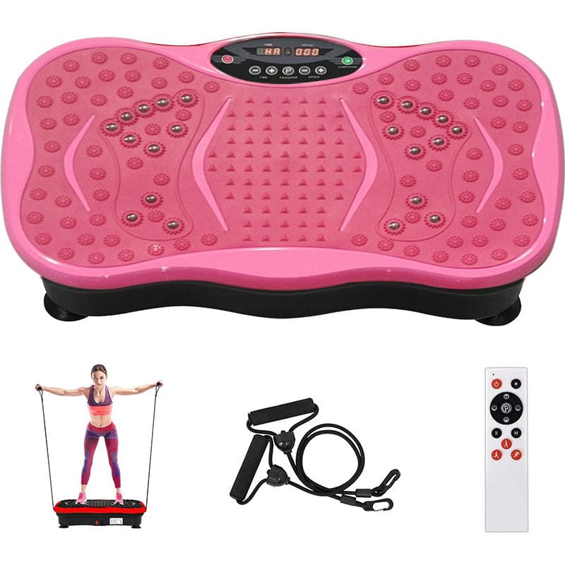 home workout with whole body vibration machine