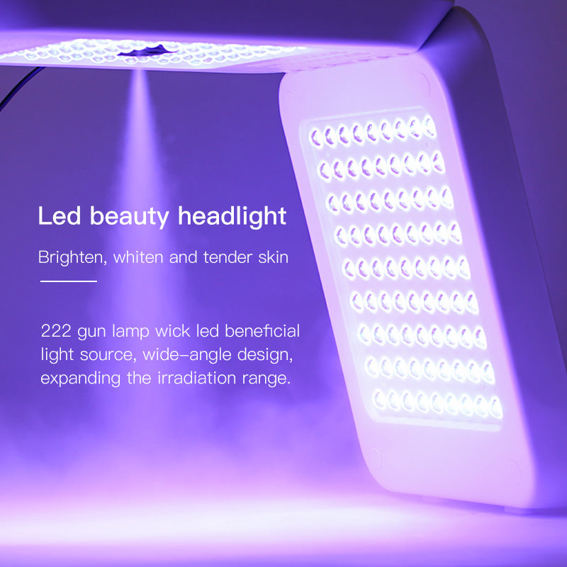 LED Light Therapy Machine with Hydrating NANO Spray Tri-fold