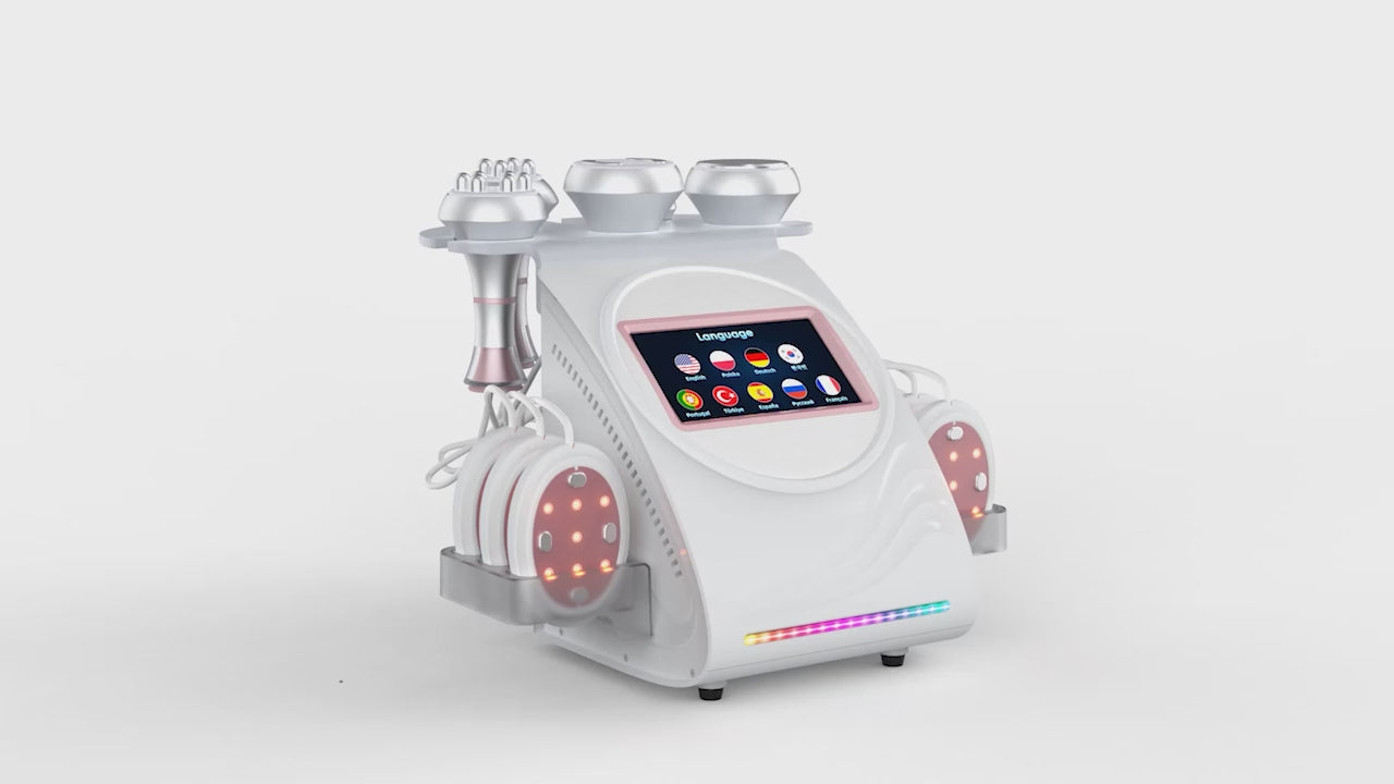 80KHz Ultrasonic Cavitation Machine | Home Body Sculpting & RF EMS