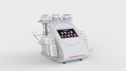 6-in-1 Cavitation Machine with 80K Ultrasonic, RF, Vacuum & Laser for Body Contouring and Fat Loss