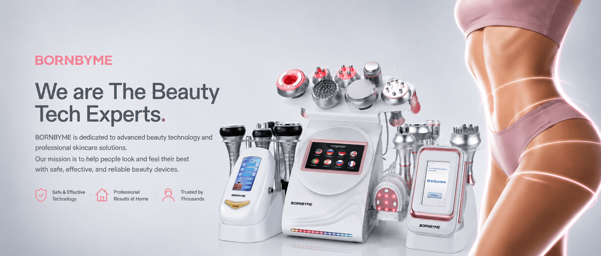 bornbyme cavitation machine home use